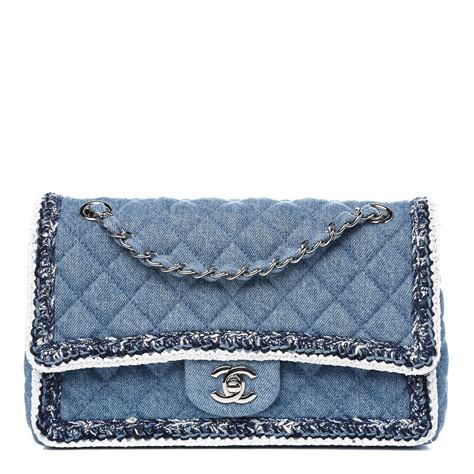 chanel blue jeans bag|chanel jeans bag price.